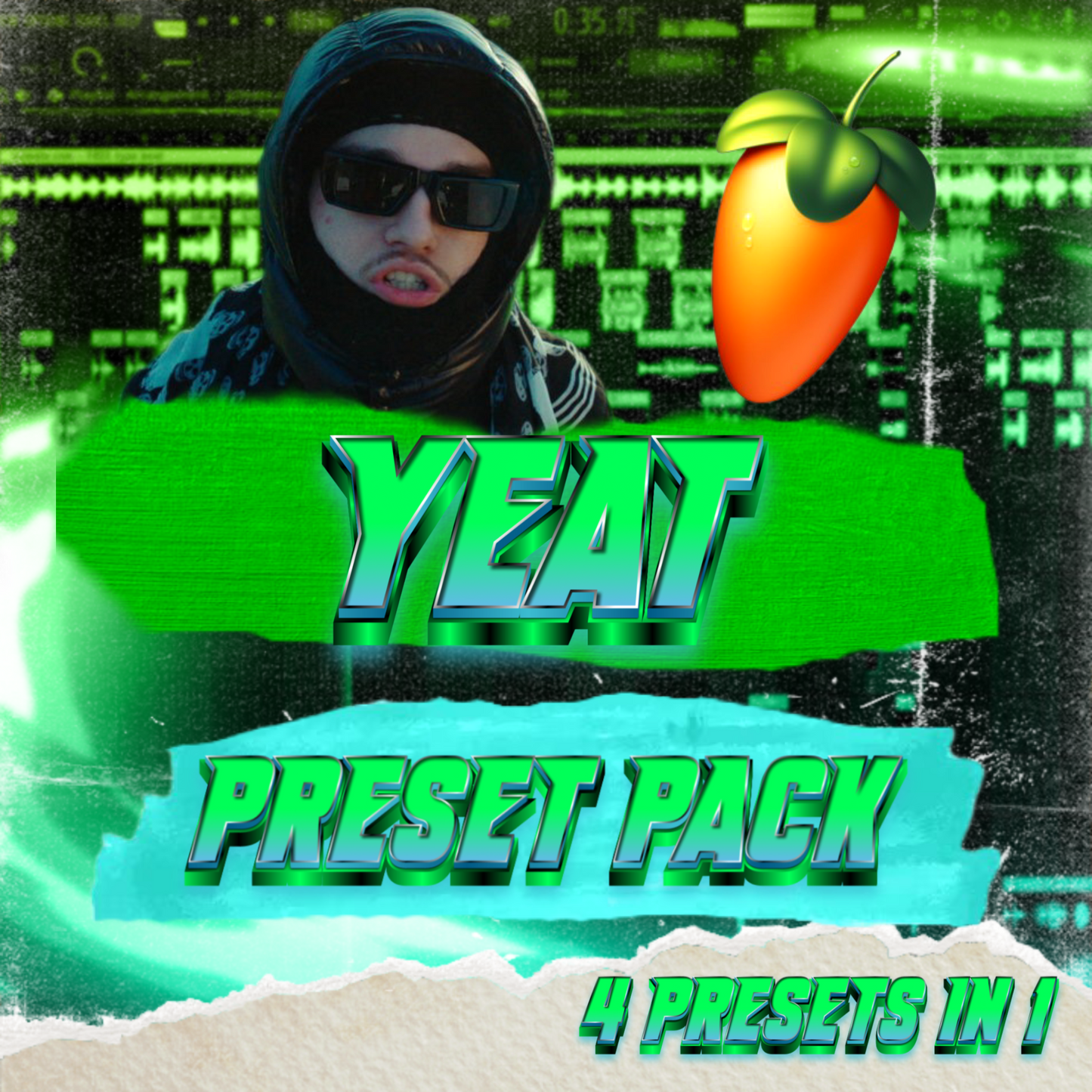 *NEW* YEAT (STOCK PLUGIN) PRESET PACK **4 PRESETS IN 1 PACK**